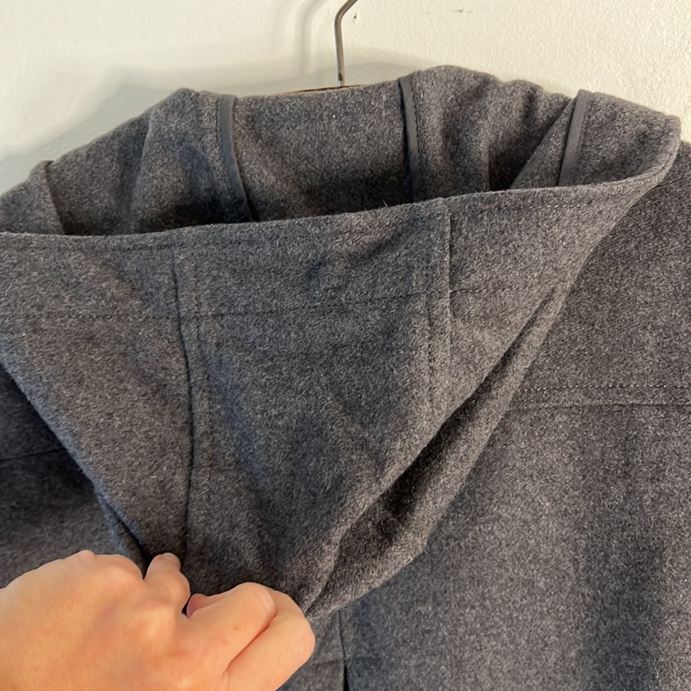 Gap Wool Blend Toggle Closure Hooded Jacket. Size… - image 8
